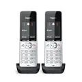 Produktbild: Gigaset Comfort 500HX Duo - Schnurlostelefon - Rufnummernanzeige, DECT silber