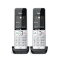 Produktbild: Gigaset Comfort 500HX Duo - Schnurlostelefon - Rufnummernanzeige, DECT silber