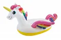 Produktbild: Reittier Einhorn 201x140x97cm Ride On Reit Tier Aufblastier Einhornbadetier neu