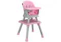 Produktbild: COSTWAY Hochstuhl, 6in1 Kombihochstuhl, Babystuhl, mit Sicherheitsgurt