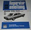 Produktbild: Reparaturanleitung BMW 5er E12 518 / 520 Vierzylinder, ab Baujahr 1972