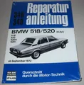 Produktbild: Reparaturanleitung BMW 518 520 E 12 E12 4 Zylinder 518 520 520 A 520i ab 09/1972