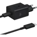 Produktbild: Wandladegerät PD, PPS 45W, 1x USB-C + USB-C Kabel, Samsung Power Adapter, Schwarz