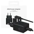 Produktbild: SAMSUNG PD 45W WANDLADEGERÄT MIT 3A USB-C-KABEL FÜR GALAXY S20 S21 S22