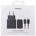 Produktbild: Original Samsung 45W Schnellladegerät EP-T4511X + 1,8m USB-C Ladekabel in OVP