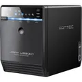 Produktbild: FANTEC QB-35US3-6G schwarz 4x3,5 SATA HDD USB3.0 eSATA