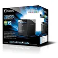 Produktbild: FANTEC QB-35US3-6G Externes 4-fach Festplattengehäuse (für 4x 8, 89 cm (3, 5 Zoll) SATA i/II/III Festplatten, USB 3.0 SuperSpeed und eSATA Anschluss, 6G Support, 80 mm Lüfter Temperaturgeregelt)