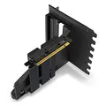 Produktbild: NZXT Vertical GPU Mounting Kit - AB-RH175-B1-175 mm PCIe 4.0x16 Riser-Kabel – GPU-Halterung – Robuste Stahlhalterung – Nur kompatibel mit Gehäusen der H5-, H7- und H9-Serie - Schwarz