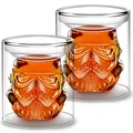 Produktbild: Whiskygläser Cocktailgläser altmodisches Glas doppelwandig für Bourbon Whisky...