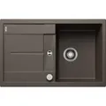 Produktbild: Blanco Metra 45 s Spüle 515038 78 x 50 cm, PuraDur cafe, reversibel, Ablauffernbedienung mit Drehbetätigung
