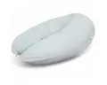 Produktbild: HOBEA-Germany Stillkissen Lagerungskissen Schwangerschaftskissen pastellgrün, BIO-Baumwolle - XXL 190cm - Babynest mit Holzknopf - komplett waschbar