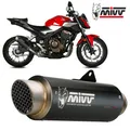 Produktbild: Auspuff exhaust MIVV GP PRO Schwarz Stahl Schwarz kat HONDA CB 500 F 2019 > 2023