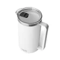 Produktbild: YETI Rambler Krug Mit Magslider Deckel Mit Drehverschluss, White, 64 oz (2 L)