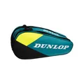 Produktbild: Dunlop Racketbag SX Club (Schlägertasche, 2 Hauptfächer) 2025 blaugrün/gelb 6er