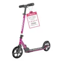 Produktbild: HUDORA Scooter Start 200 I Stabiler Aluminium-Roller I Höhenverstellbarer & zusammenklappbarer Cityroller I Kinder- & Erwachsenenroller für bis zu 100kg I Solider Tretroller mit Ständer
