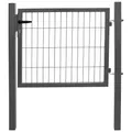 Produktbild: Gartentor Gartentür Zauntür Zauntor Pforte Anthrazit 80cm Quadratrohr V2Aox