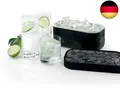 Produktbild: Lékué Eiswürfelbox, schwarz