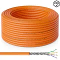 Produktbild: 50m CAT 7 Verlegekabel S/FTP Netzwerkkabel LAN Netzwerk Kabel 10Gbit 1000MHz