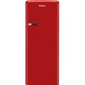 Produktbild: AMICA KSR 364 150 R Retro Edition Kühlschrank (218 l, E, 1440 mm hoch, Chili Red)