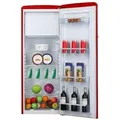 Produktbild: Amica KSR 364 150 R Kühlschrank - Rot
