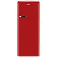 Produktbild: Amica KSR 364 150 R - Kühlschrank im Retro Design mit Gefrierfach, 144 cm Höhe, rot