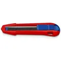 Produktbild: CutiX Universalmesser, Teppichmesser rot/blau, inkl. 2 Klingen