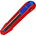 Produktbild: Knipex Cuttermesser 90 10 165 BK, CutiX, Proficutter, mit 18mm Abbrechklinge