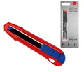 Produktbild: KNIPEX CutiX Universalmesser 18mm + 12 Ersatzklingen SPARSET Cuttermesser Messer