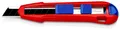 Produktbild: KNIPEX CutiX® Universalmesser 90 10 165 BK 18 mm Cuttermesser Cutter