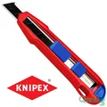 Produktbild: KNIPEX CutiX Universalmesser Teppichmesser Cuttermesser Stabilisierungsschiene
