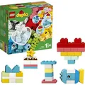 Produktbild: LEGO 10909 DUPLO Classic Mein erster Bauspaß, Bausteine-Box, Konstruktionspielzeug, Lernspielzeug zur Entwicklung und zum Lernen für Kleinkinder ... - Bunt