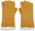 Produktbild: styleBREAKER Strickhandschuhe Strickhandschuhe mit Strass und Fleece (1-St)