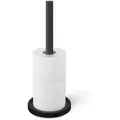 Produktbild: Zack Toilettenpapierhalter, Schwarz, Metall, 37 cm, Badezimmer, WC Ausstattung, Toilettenpapierhalter