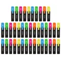 Produktbild: 40 St. GENIE Textmarker 5 Farben Neon Mini Marker Set Highlighter