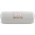 Produktbild: JBL Flip 7 weiß Tragbarer wasserdichter Lautsprecher Bluetooth-Lautsprecher, JBLFLIP7WHT