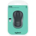 Produktbild: LOGITECH M185 Maus, optisch, wireless/kabellos grau/schwarz