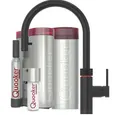 Produktbild: QUOOKER Küchenarmatur Flex Set Round Set,Combi+, CUBE schwarz FXRBLK COMBI+ CUBE2 *inkl. 7 JAHRE GARANTIE*