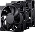 Produktbild: Phanteks PH-F120M25_G2_BBK01_3P PC-Gehäuse-Lüfter Schwarz (B x H x T) 120 x 25 x 120mm