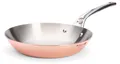 Produktbild: de Buyer 6224.24, Rund, Allzweckpfanne, Kupfer, Edelstahl, Keine Beschichtung, Kupfer, Edelstahl, Keramik, Gas, Halogen, Induktion, Versiegelte Platte