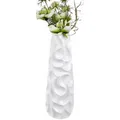 Produktbild: Bodenvase WELLE - H: 57cm D: 19cm - dekorative Vase in weiß - Formano Dekovase