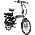 Produktbild: Zündapp Z120 20 Zoll E Bike Faltrad für Damen Herren 150 - 185 cm E Klapprad schwarz grau