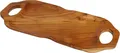 Produktbild: Wogeka Dekotablett 45 cm Holz Tablett Teakholz Deko Handarbeit Bali
