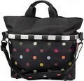 Produktbild: Reisenthel Klickfix Bikebasket Oval M Dots Shopper Fahrradtasche