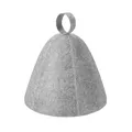 Produktbild: Saunahut aus Wollfilz Filzkappe Saunamütze Saunahaube Anti-Hitze-Kappe Schapka Saunakappe Unisex
