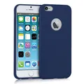 Produktbild: kwmobile Handyhülle für Apple iPhone 6 / 6S Hülle - TPU Case - Kabelloses Laden - Schutzhülle Cover in Dunkelblau matt