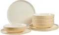 Produktbild: Ritzenhoff & Breker Tafelservice Teller Set, Geschirr-Set Jasper (8-tlg), 4 Personen, Steinzeug, Scandic Style, 8 Teile, für 4 Personen