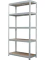 Produktbild: Trend Line Schwerlastregal Metallsteckregal 180 x 90 x 40 cm 5 Holzböden 875