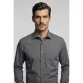Produktbild: OLYMP Businesshemd Luxor modern fit Modern fit, New-Kentkragen, schlichtes Design grau 38