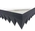 Produktbild: Pyramidenschaumstoff 49x49x7 cm SELBSTKLEBEND Akustikpur Akustikschaumstoff