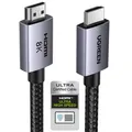 Produktbild: UGREEN HDMI 2.1 Kabel 10K 8K 60Hz 4K 240Hz 165Hz 144Hz 120Hz normal, Gray